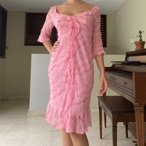 Pink y2k dress